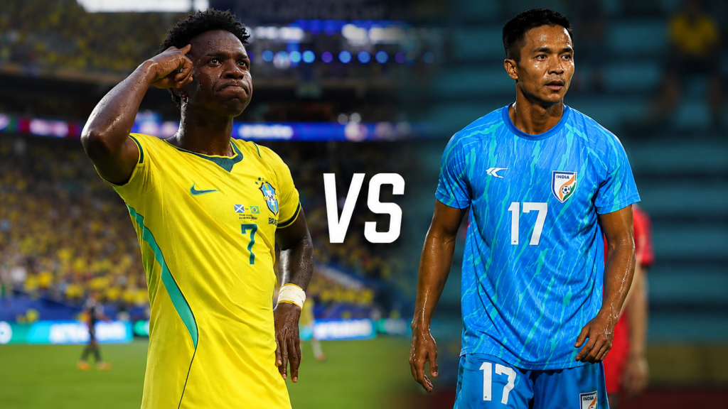 Clash of Worlds: India Prepares to Host Brazil in Historic October Friendly