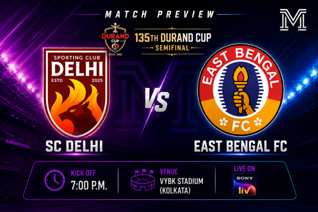 Clash of Dynasties and Debutants: East Bengal FC and Sporting Club Delhi Battle for Durand Cup Glory