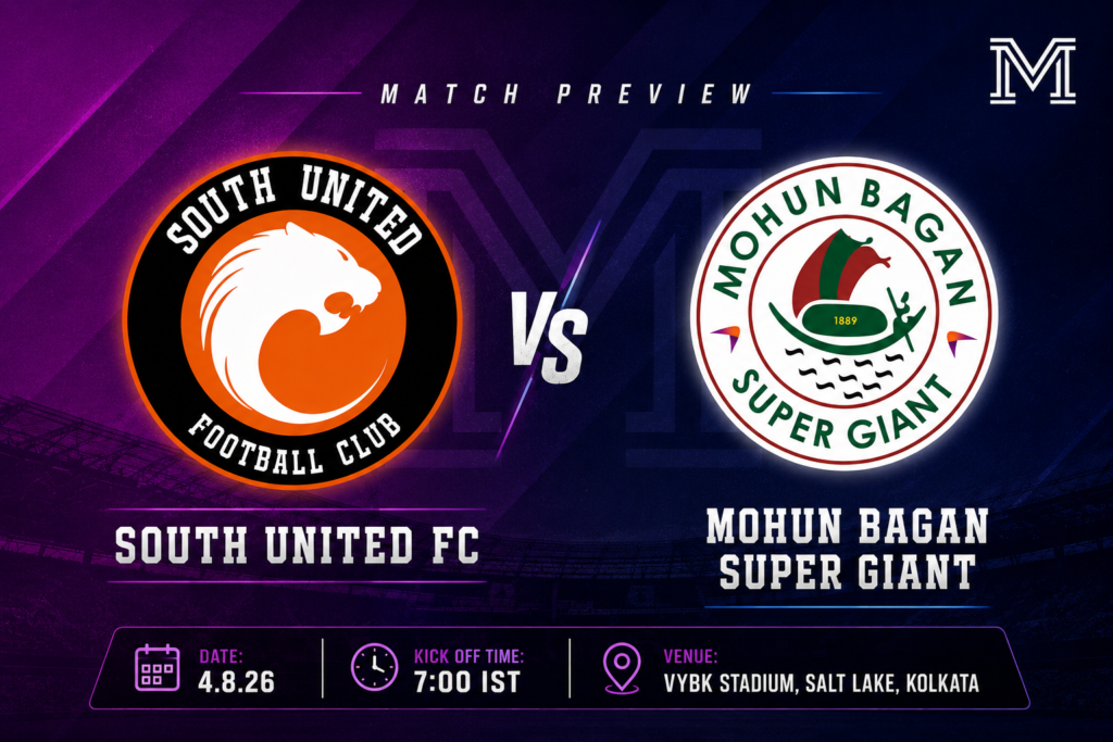 Match Preview: Mohun Bagan Super Giant and South United FC Prepare for Crucial Tournament Clash