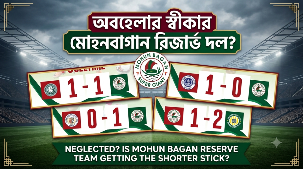 কলকাতা ফুটবল লিগে ইস্টবেঙ্গলের অবিসংবাদিত আধিপত্য বনাম মোহনবাগান সুপার জায়ান্টের পদ্ধতিগত স্খলন: একটি নিখাদ বিশ্লেষণ
